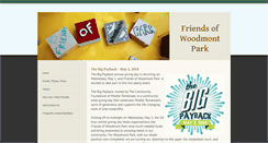 Desktop Screenshot of friendsofwoodmontpark.com